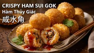 Better Than Dim Sum! Crispy Fried Dumpling (Ham Sui Gok 咸水角) Recipe
