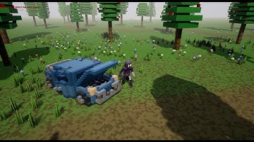 Testing a character in game!