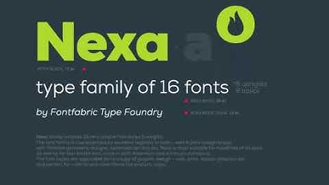 Nexa Font Download