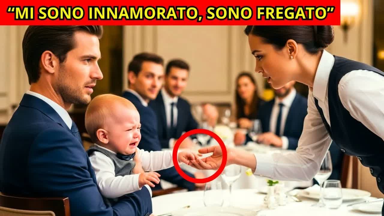 IL BAMBINO DEL MILIARDARIO PIANGEVA FORTE AL RISTORANTE… FINCHÉ LA CAMERIERA FECE L’IMPENSABILE
