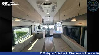 Unbelievable 2027 Jayco Solstice 21T Class B RV For Sale in Altoona, IA | RVUSA.com