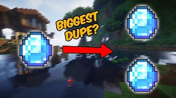 UNPATCHED DUPE GLITCH MOD IN HYPIXEL SKYBLOCK OMG!!