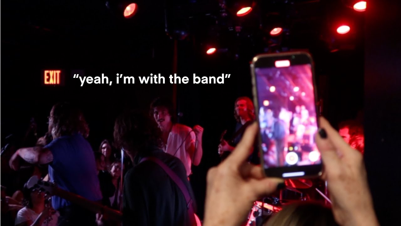 i spent the day with a NYC band (behind-the-scenes with The Thing)