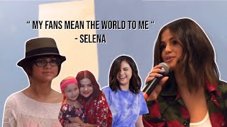 Selena Gomez surprising fans over the years