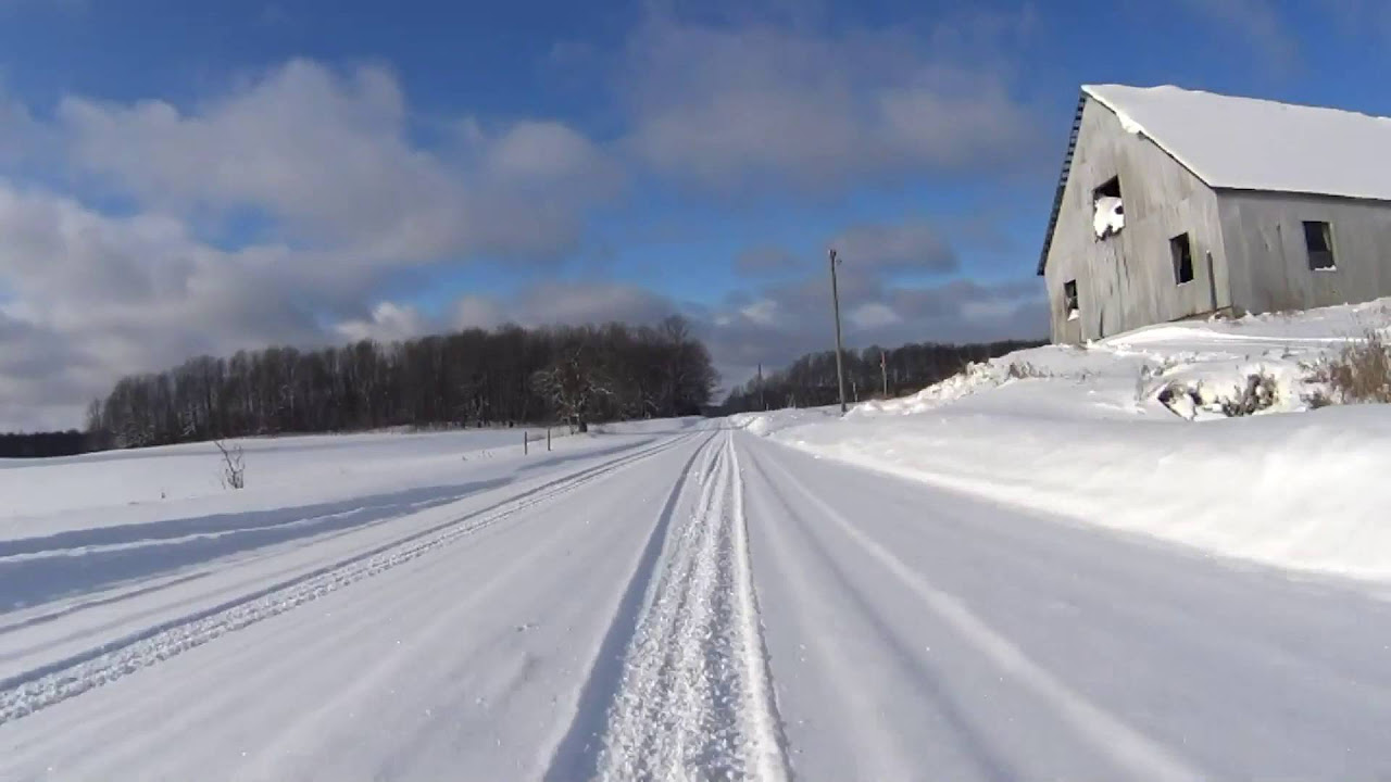 Michigan Snowmobile Trail Report