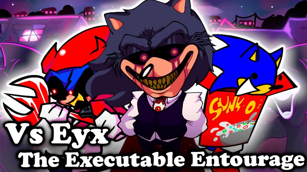 Friday Night Funkin' VS SONIC.EYX / SONIC.EXE - EYX Song (FNF  MOD/Creepypasta) (SCARIEST EXE GAME) 