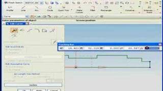 make shaft using sketch and revolve in UGS NX5