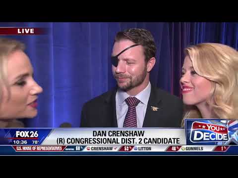 Dan Crenshaw addresses Pete Davidsons panned SNL joke during victory speech