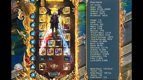 (Warrior-70 K Attack ) Skill Team PK and some fun in arena after it -Server Columbus -3/3/2021