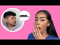 I DID MY MAKE UP HORRIBLY TO SEE HOW MY BOYFRIEND WOULD REACT!! *BAD IDEA*