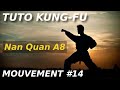 Tuto kungfu  mouvement 14 k014  nan quan a8