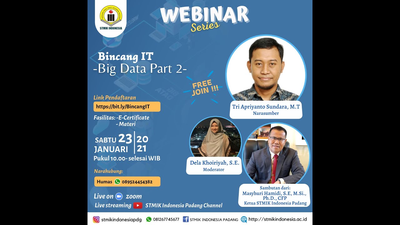 Bincang IT Big Data Part 2 - YouTube