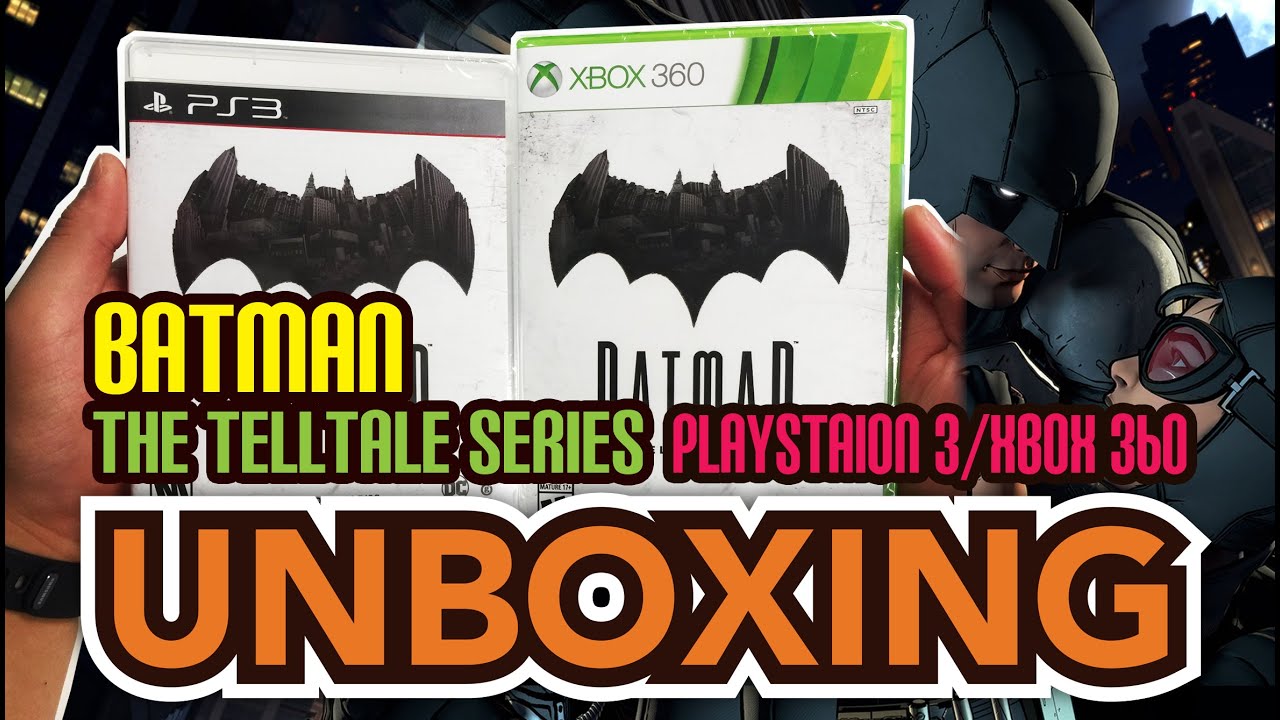 Batman: The Telltale Series - Season Pass Disc (PS3 / Xbox 360) Unboxing!!  - YouTube