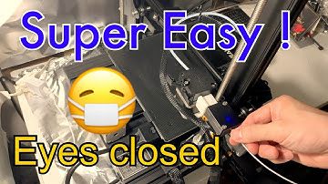 Creality CR-6 SE Loading filament FAST and EASY WAY !