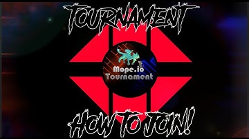 Mope.io NEW 1v1 tournament trailer season 2! | 0 Player slots left! |