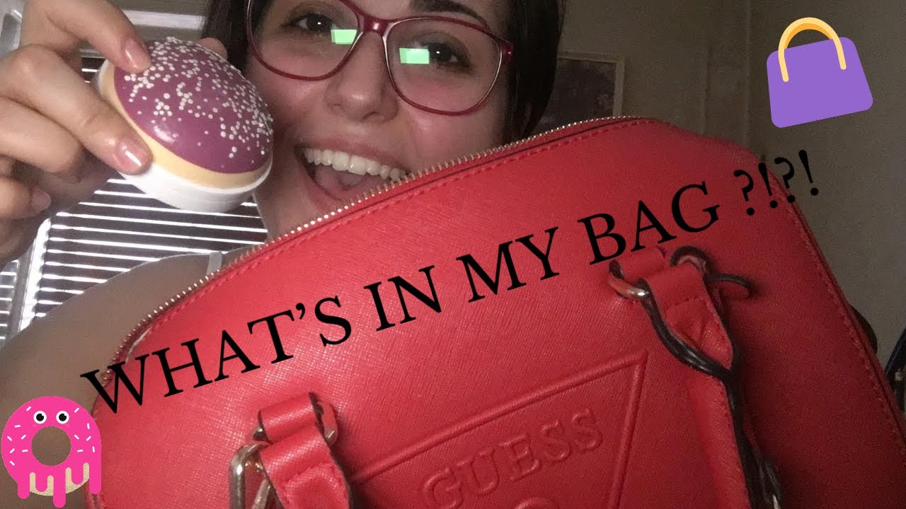 SOUNDS FOOD+ WHAT'S IN MY BAG (su richiesta) tapping, sounds food, toungue click:-)