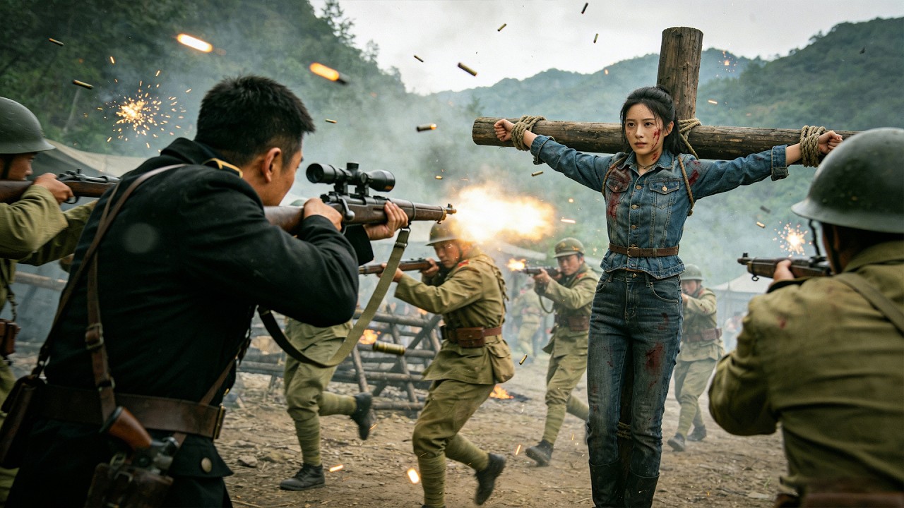 日軍抓走少女，最強特工徹底憤怒，橫掃日軍老巢救出少女！#kungfu #movie #中国电视剧