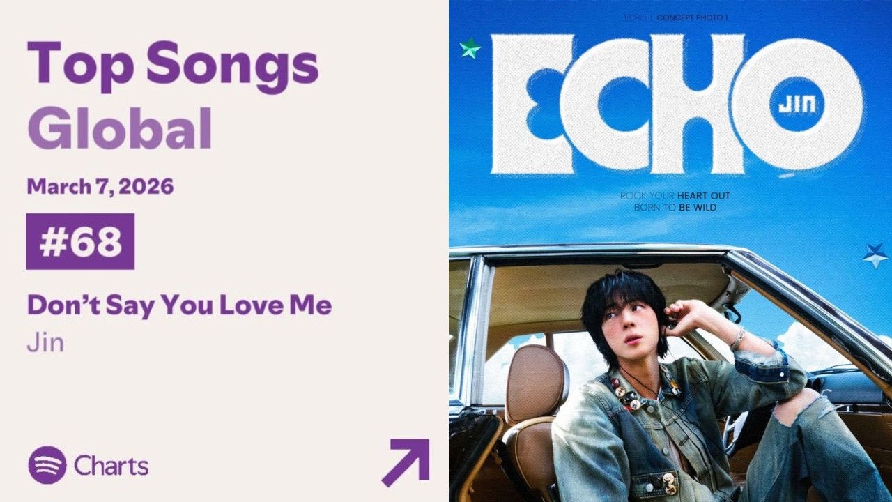 🔥 Невероятно! ARMY устроили настоящее чудо для Jin — Spotify внезапно взорвался и снова движется!