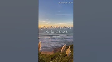 سورة مريم من  آية 41 إلى آية 44 بصوت الشيخ ياسر الدوسري♥♥