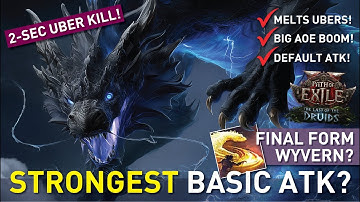 Wyvern Rend = Strongest Basic Atk build? Insane 1-Swipe K.O clearspeed + Braindead playstyle | 0.4