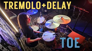 tremolo+delay - toe (Drum Cover by KRB Drummer)