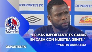 Yustin Arboleda confiesa lo que más le impresionó de Marathón previo a la final