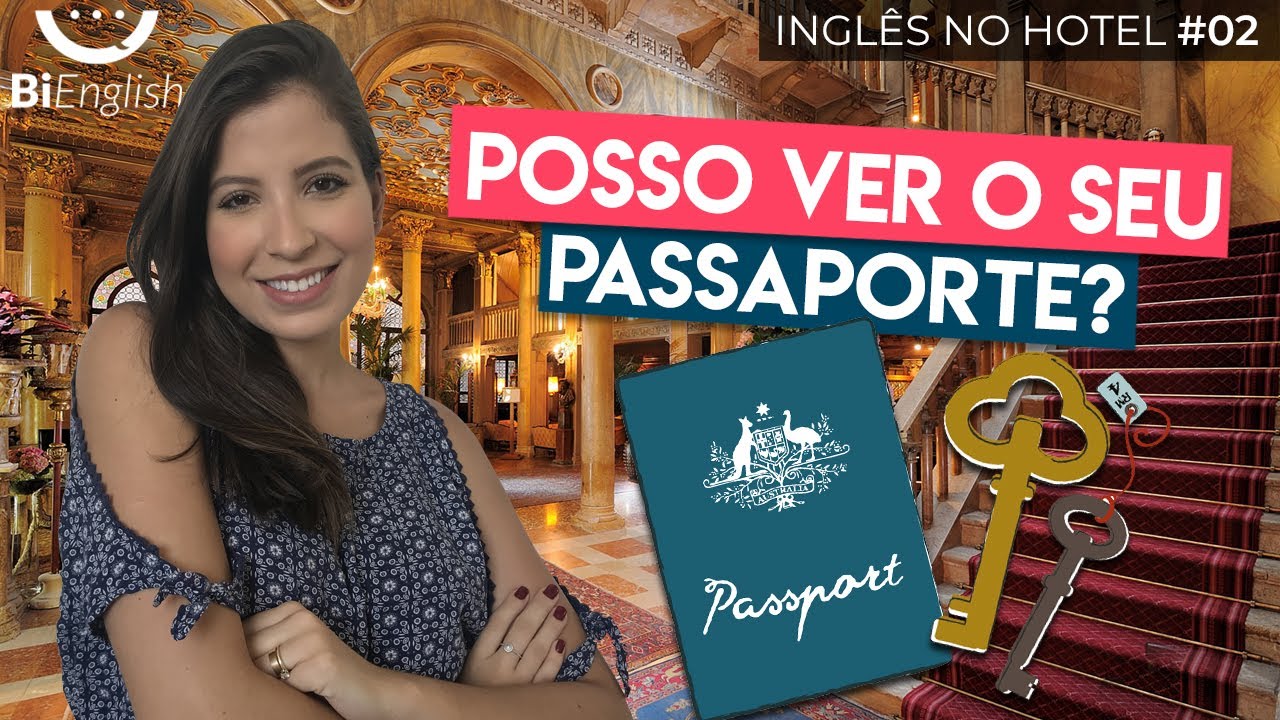 INGLÊS NO HOTEL - Parte 2: Na Recepção do Hotel - YouTube