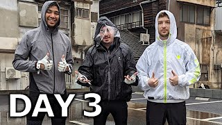Garnt Joins Us For Rainy Cycling in Japan (ft. Abroad in Japan) | Cyclethon 3 Day 3