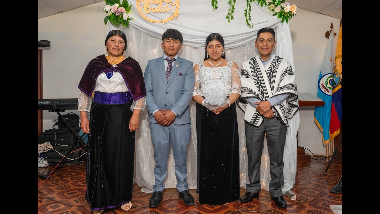 Matrimonio Eclesiástico  de: Jairo Pilamunga y Melany Miranda - Tamboloma 2025