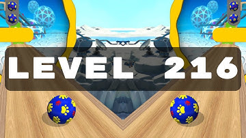 Going Balls: New Update One Level 216 Only | Walkthrough All Levels Going Balls | 1080p 60fps