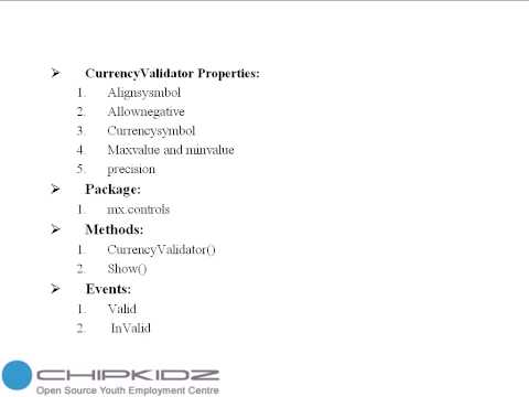 Currency Validator