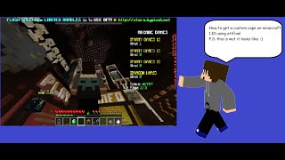 How to get a custom cape on minecraft 1.10 using otifine