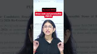 NEET 2026 Exam Day | Dress Code Rules + Admit Card | Don't Make These Mistakes