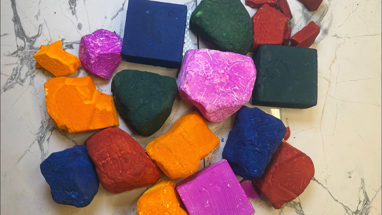 Crispy Dyed Jumbo Party🥰| GYM CHALK | ASMR - YouTube