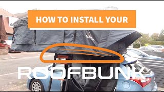 How To Install Your RoofBunk Explorer Soft Shell Car Roof Top Tent screenshot 5