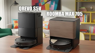 Roborock Qrevo S5V vs iRobot Roomba Max 705 - Which One Deserves Your Floor?