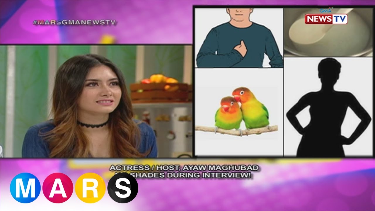 Mars Mashadow: Actress/host, ayaw maghubad ng shades during interview!