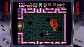 SUPER METROID [SNES] - Walkthrough 8 - Some of Maridia and Botwoon Mini Boss Fight