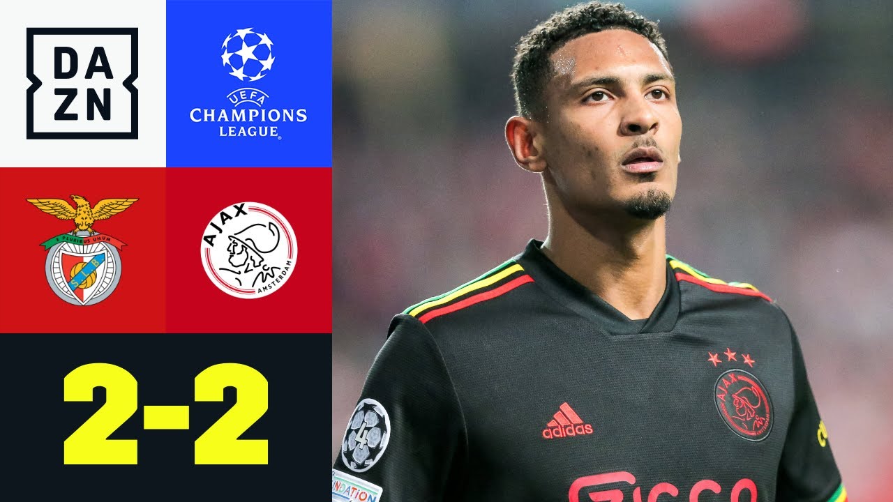 Benfica verdient sich Unentschieden gegen Ajax: Benfica – Ajax 2:2 | UEFA Champions League | DAZN