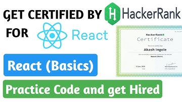 #3 Hackerrank react certification | Hackerrank react solutions | Hackerrank