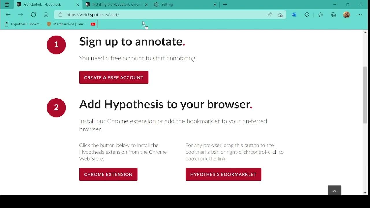 Installing the Hypothesis Chrome Extension in Microsoft Edge : Hypothesis