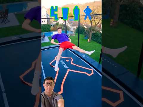 Anh nhảy trampoline theo hình minh hoạ #trending #trendingshorts #trendingvideo #shorts #shortsviral