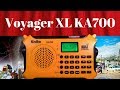 Kaito Voyager XL KA700 AM FM WB MP3 BT Recorder Portable Radio Review