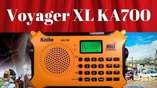 Kaito Voyager XL KA700 AM FM WB MP3 BT Recorder Portable Radio Review screenshot 1