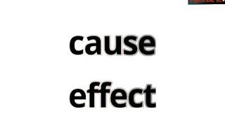 cause and effect Bac dz English