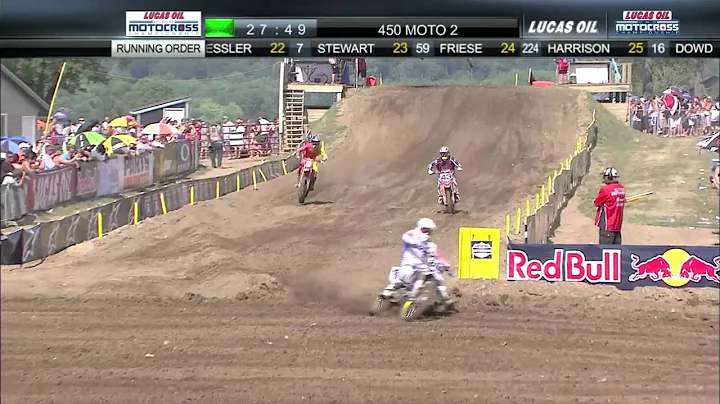 RedBud 450 Moto 2: Ryan Dungey vs. Christian Craig for 2nd