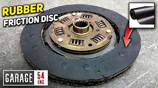 We make a rubber clutch disc – will it work?