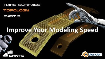 Hard Surface Topology Part 3 | Hard Surface Modeling In Blender | Blender Tutorial