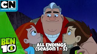 Ben 10 Reboot 2016 - Every Season Finale Season 1 - 5 Cartoon Network