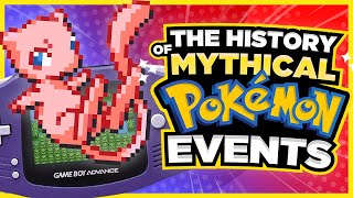 The History of Legendary Pokémon Distribution Events - Part 1: Generations 1 - 3